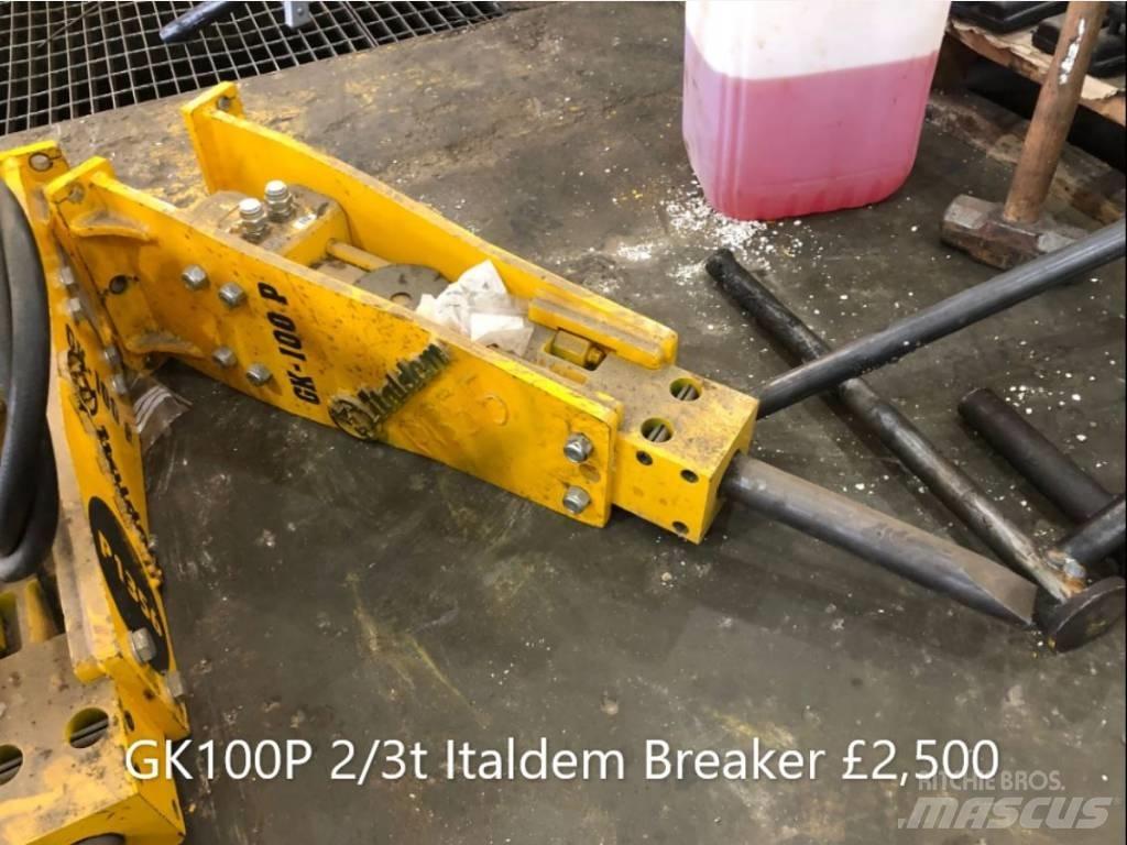 Italdem GK100P Młoty hydrauliczne