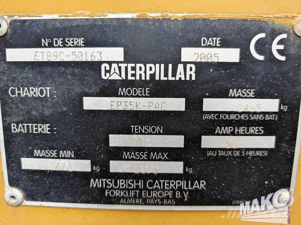 CAT EP 35 K PAC Wózki elektryczne