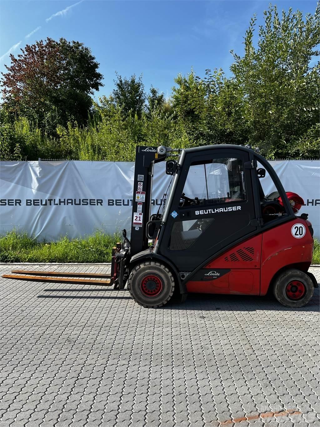 Linde H25T/600 Wózki LPG