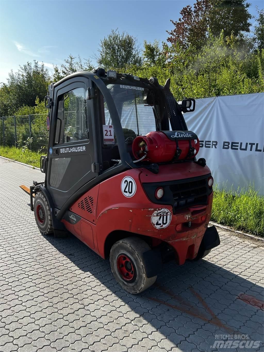 Linde H25T/600 Wózki LPG