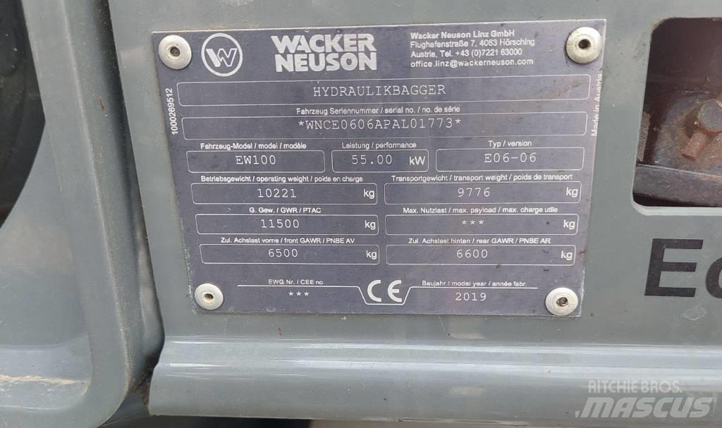 Wacker Neuson EW100 Koparki kołowe