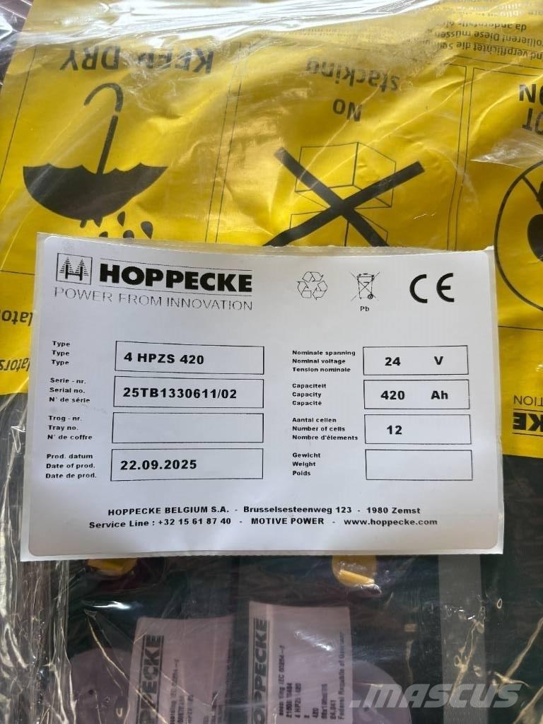 Hoppecke 4HPZS420 Akumulatory