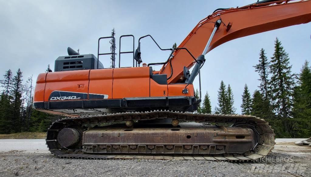 Doosan DX 340 LC Koparki gąsienicowe
