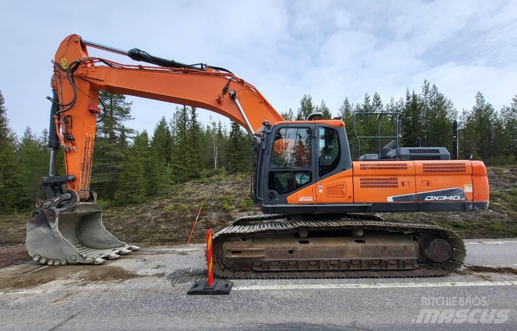Doosan DX 340 LC Koparki gąsienicowe