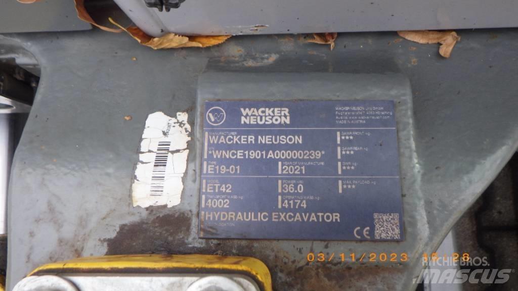 Wacker Neuson ET42 Koparki gąsienicowe