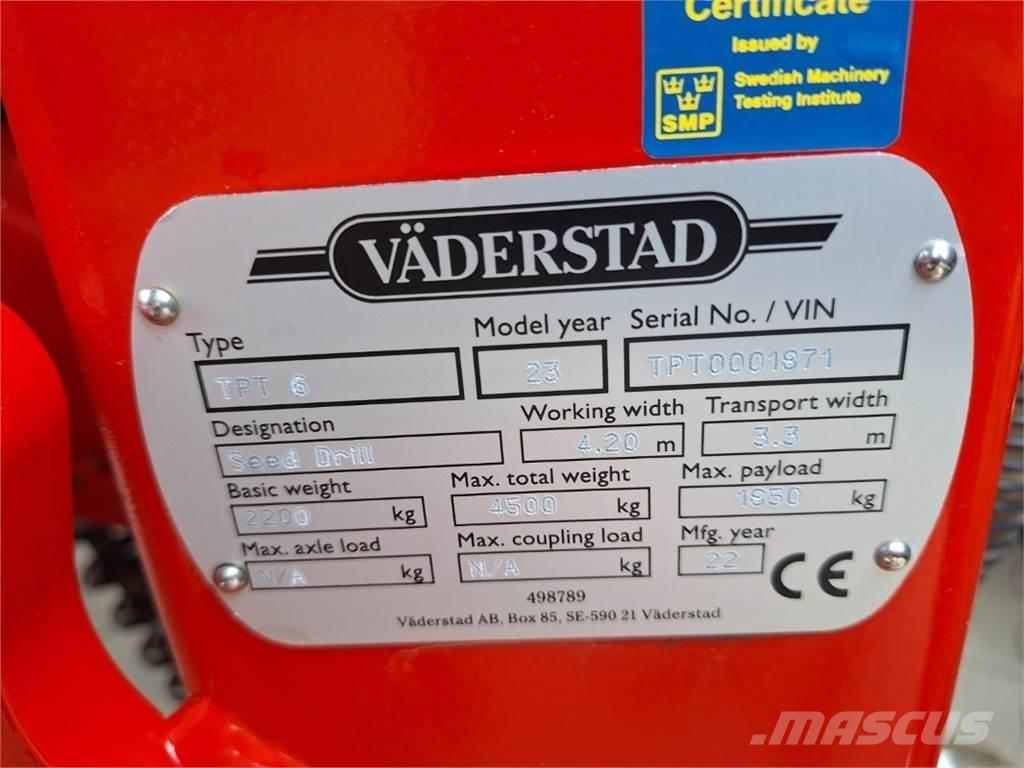 Väderstad TPT-6 Siewniki