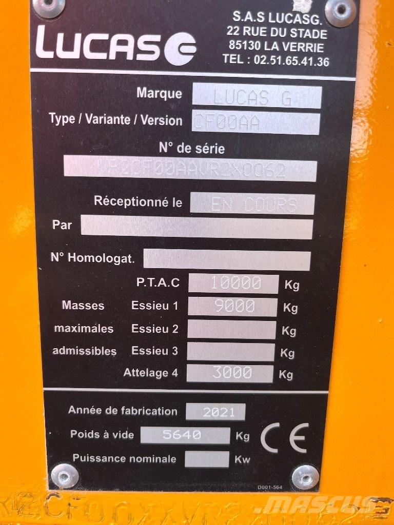 Lucas Square 278 Rozdrabniacze, krajarki i odwijarki słomy
