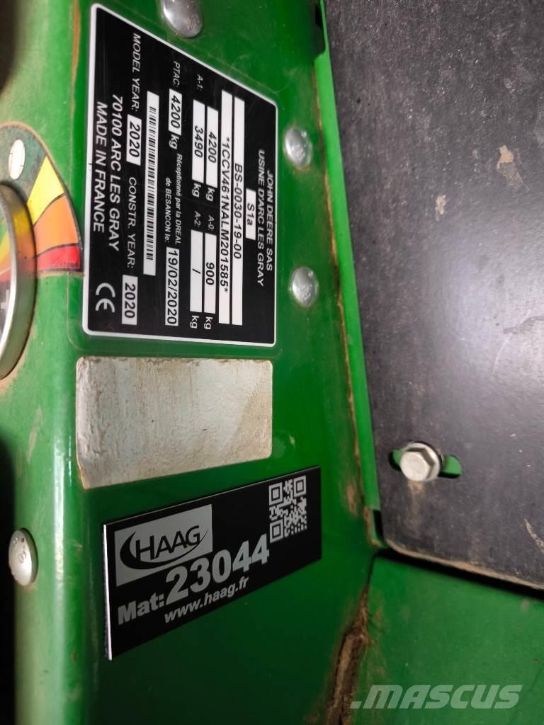 John Deere V461M Prasy zwijające