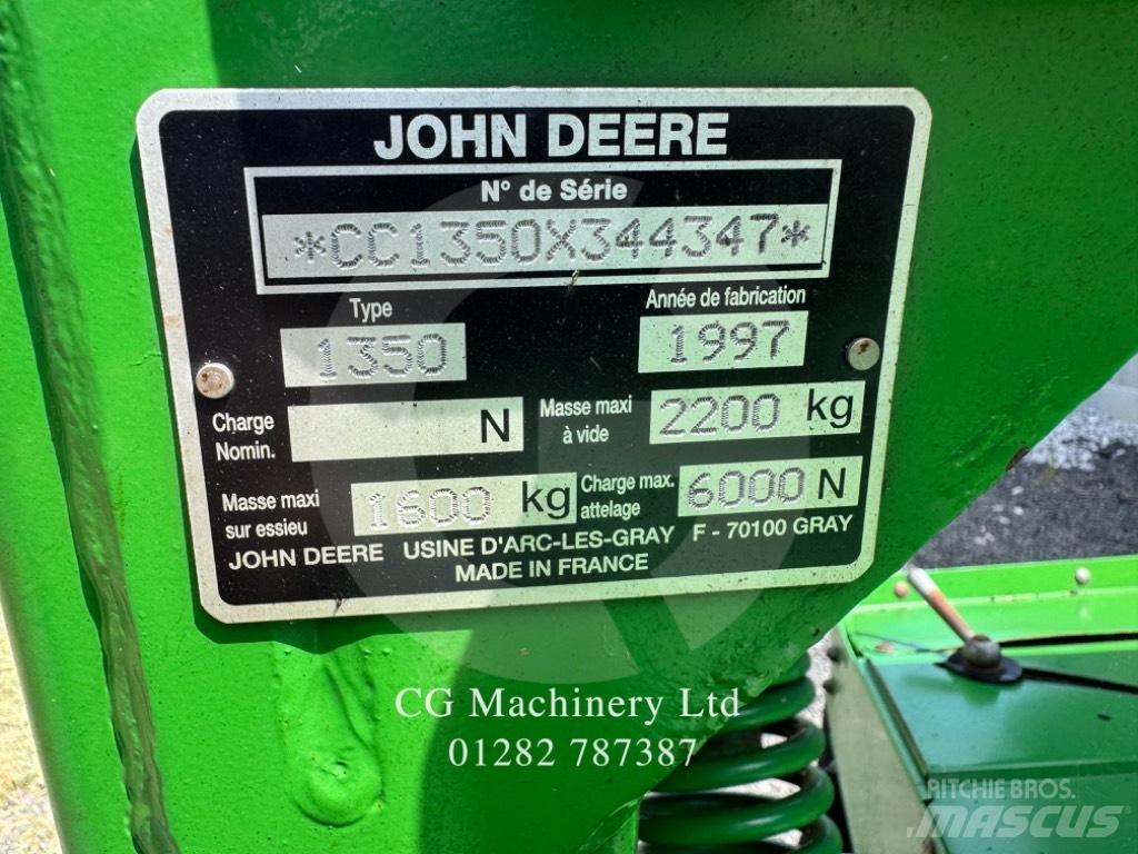 John Deere 1350 Kosiarki ze wstępną obróbka paszy