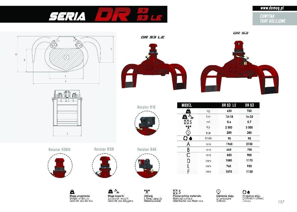  DEMOQ DR53 Chwytaki