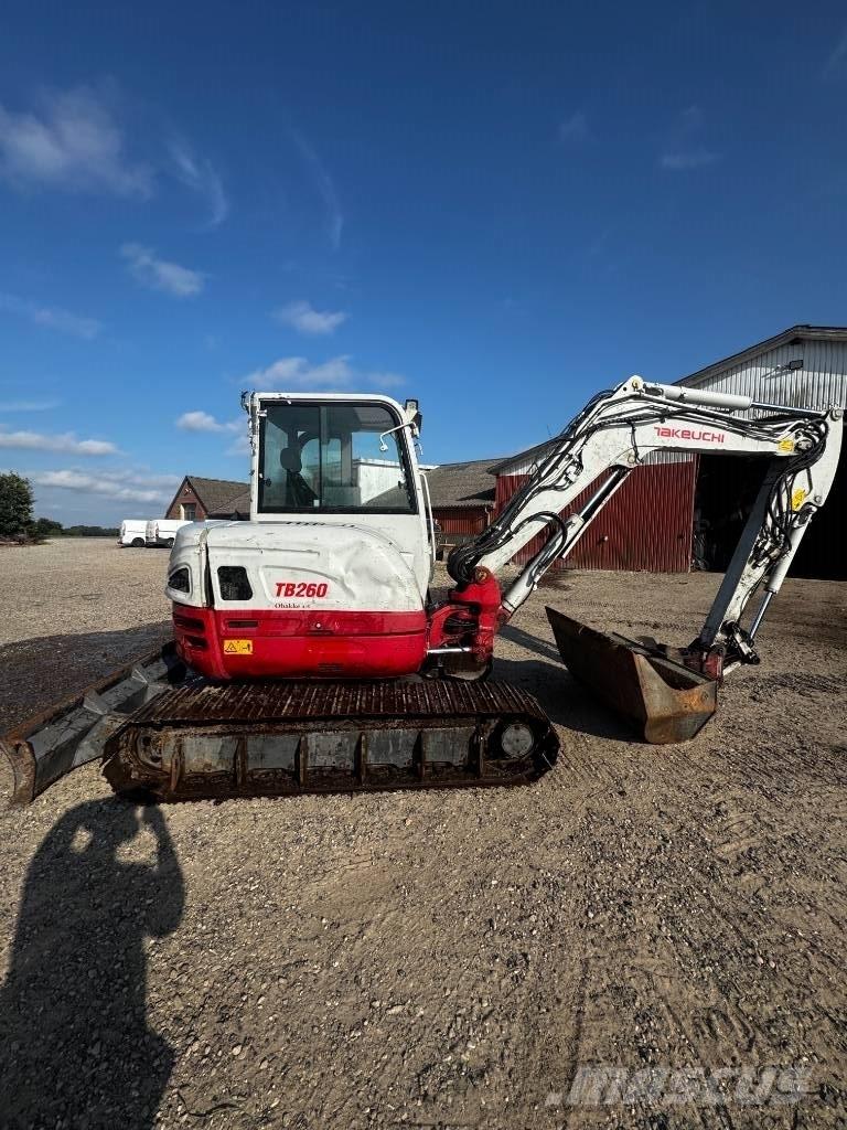 Takeuchi TB 260 Koparki gąsienicowe