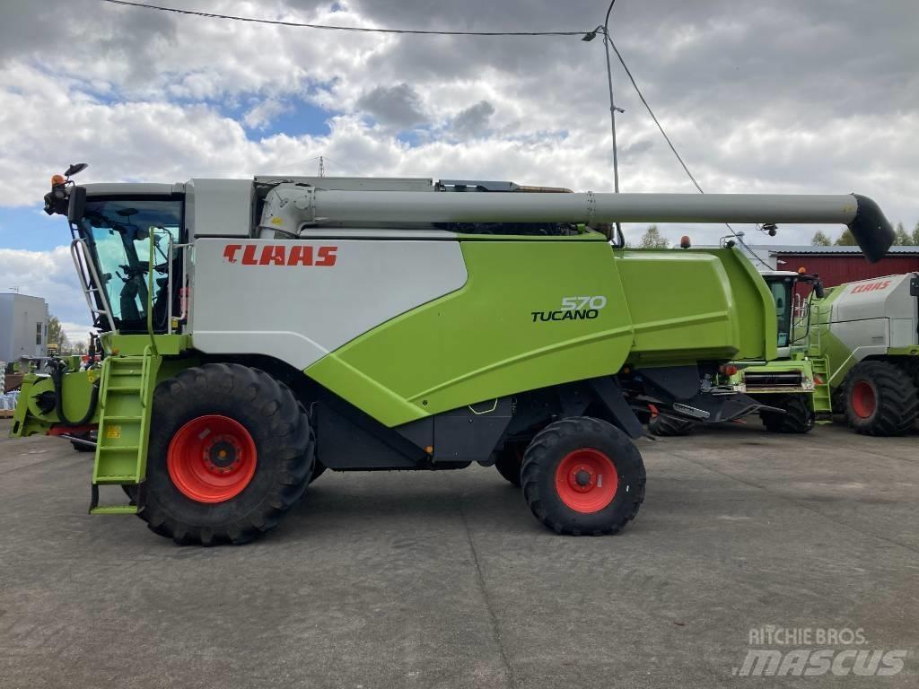 CLAAS Tucano 570 Kombajny zbożowe