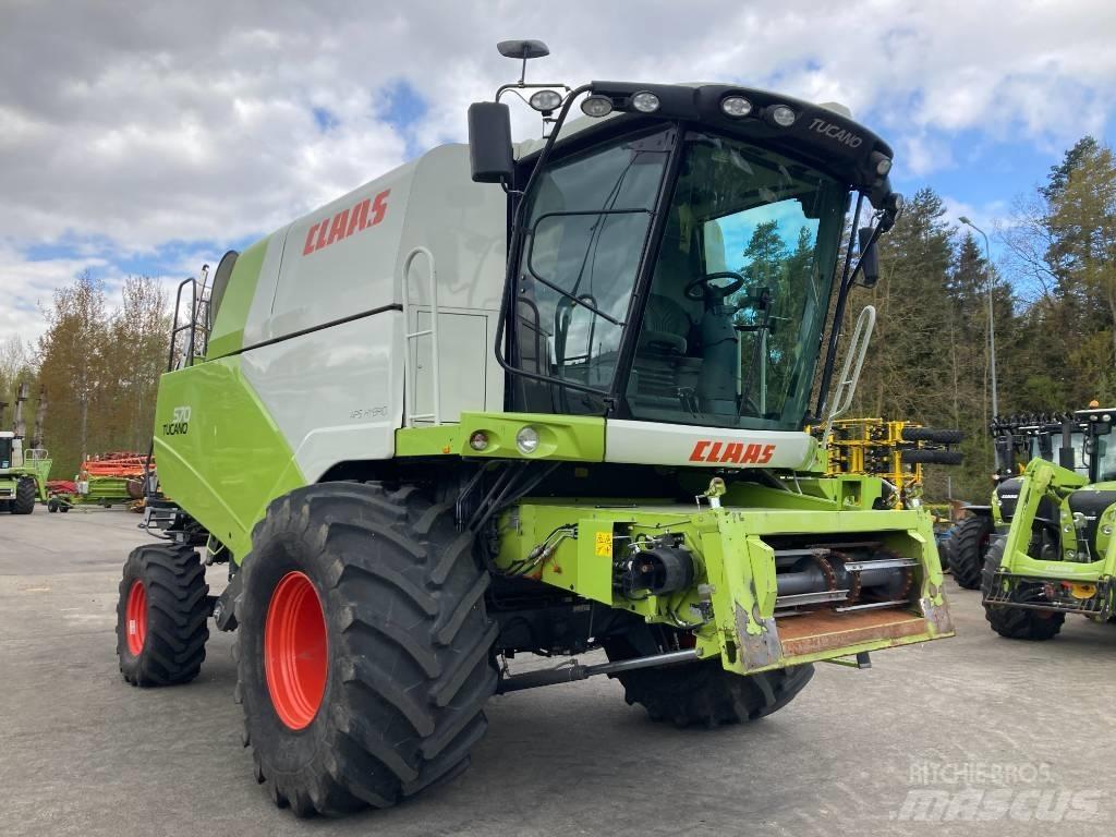 CLAAS Tucano 570 Kombajny zbożowe