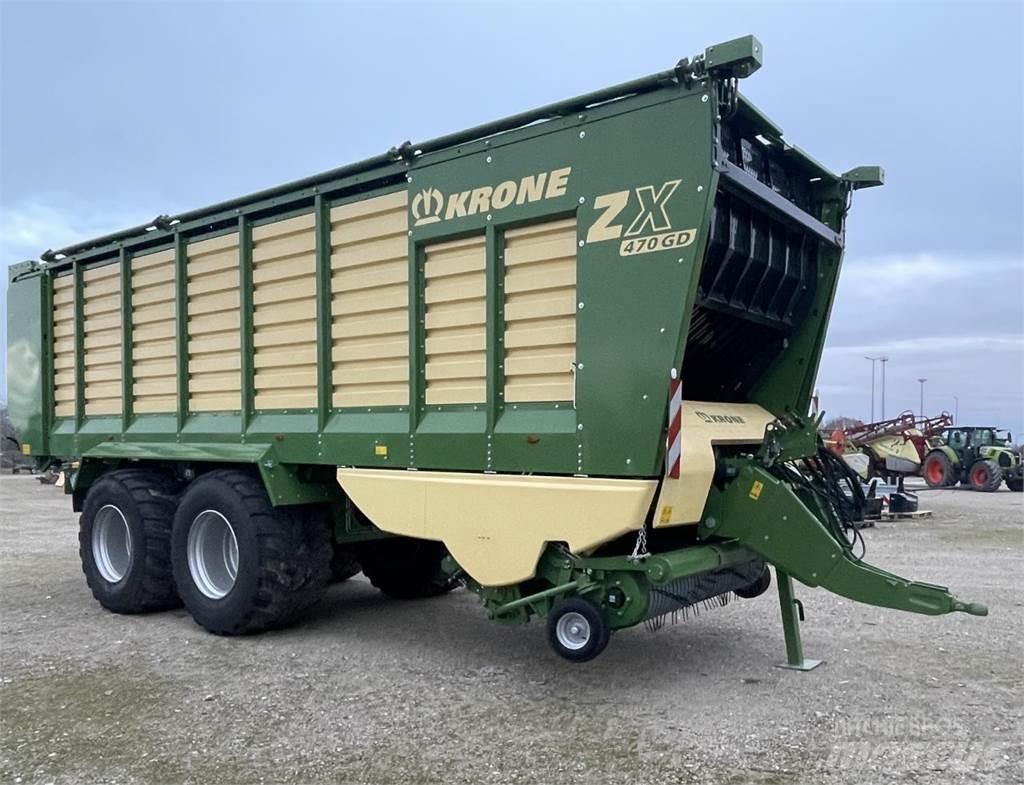 Krone ZX 470 GD Przyczepy samozaładowcze