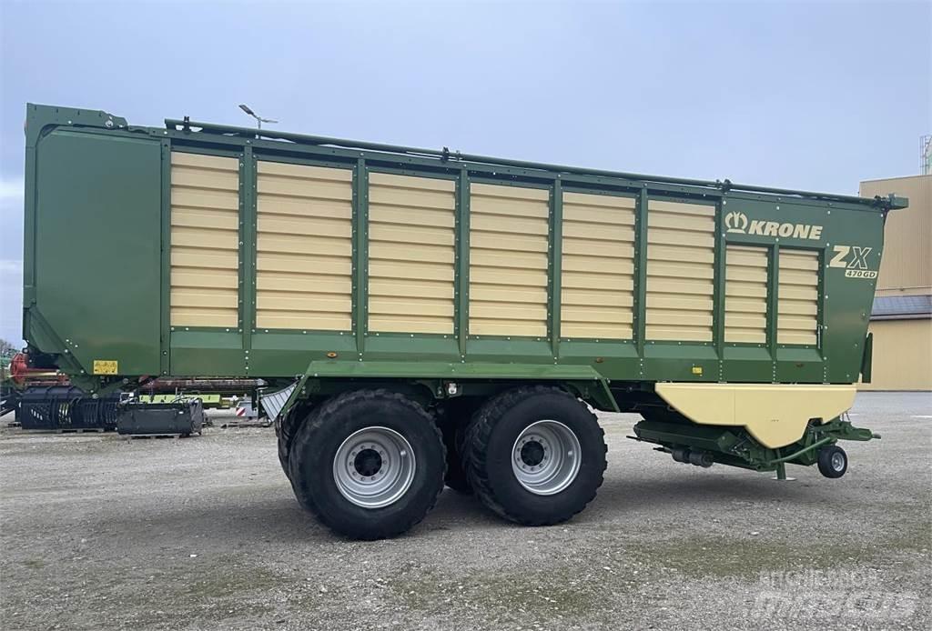 Krone ZX 470 GD Przyczepy samozaładowcze
