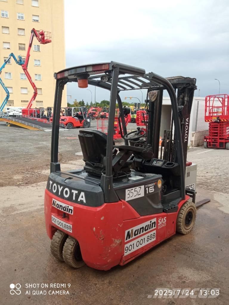 Toyota 8FBE16T Wózki elektryczne