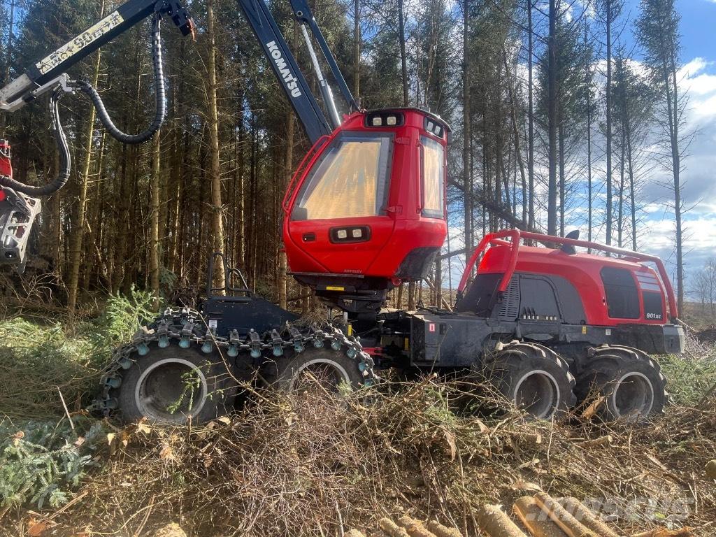 Komatsu 901 XC Harwestery