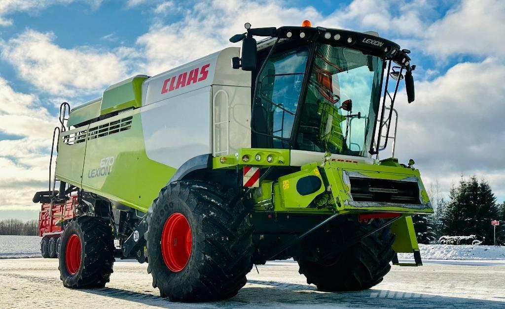 CLAAS Lexion 670 Kombajny zbożowe