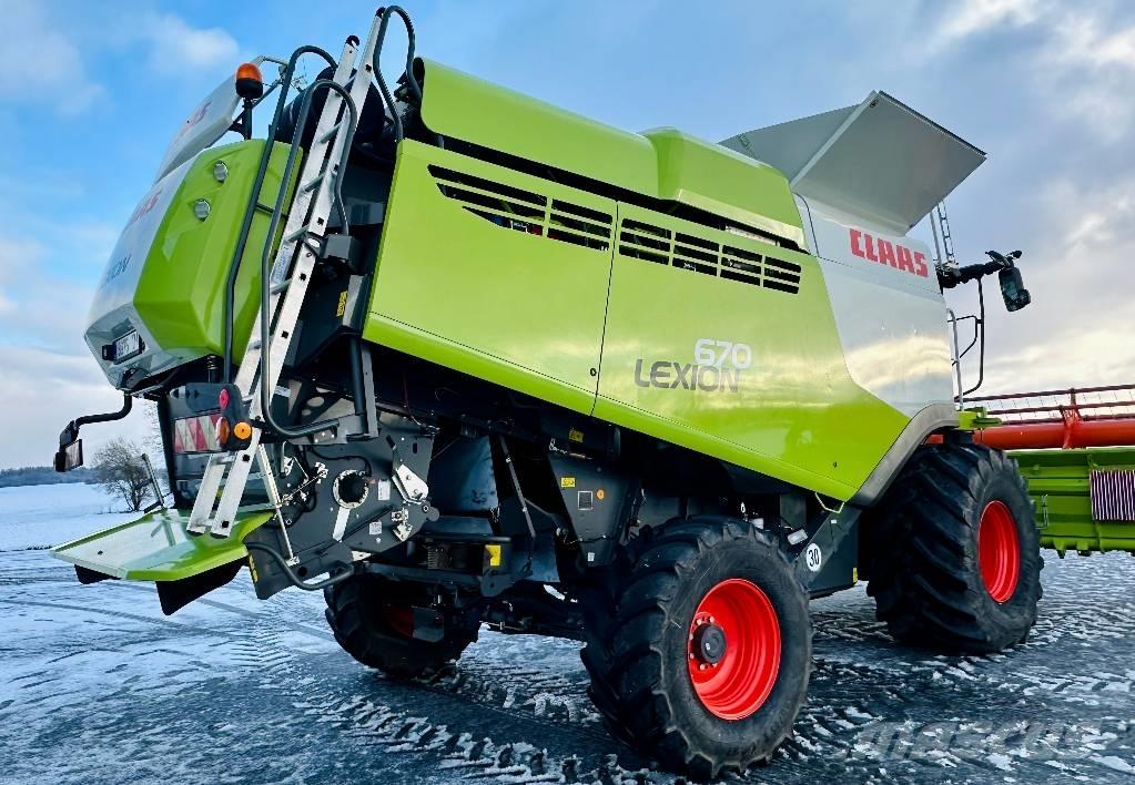 CLAAS Lexion 670 Kombajny zbożowe