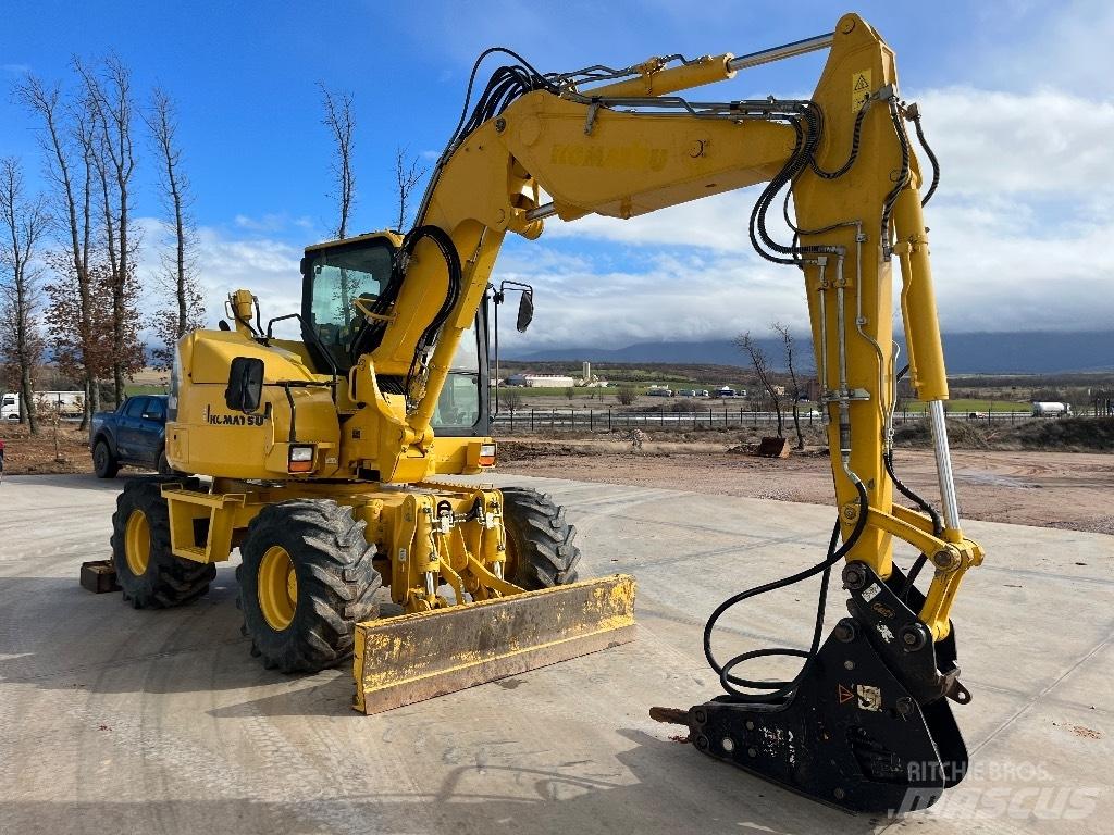 Komatsu PW 98 MR-8 Koparki kołowe
