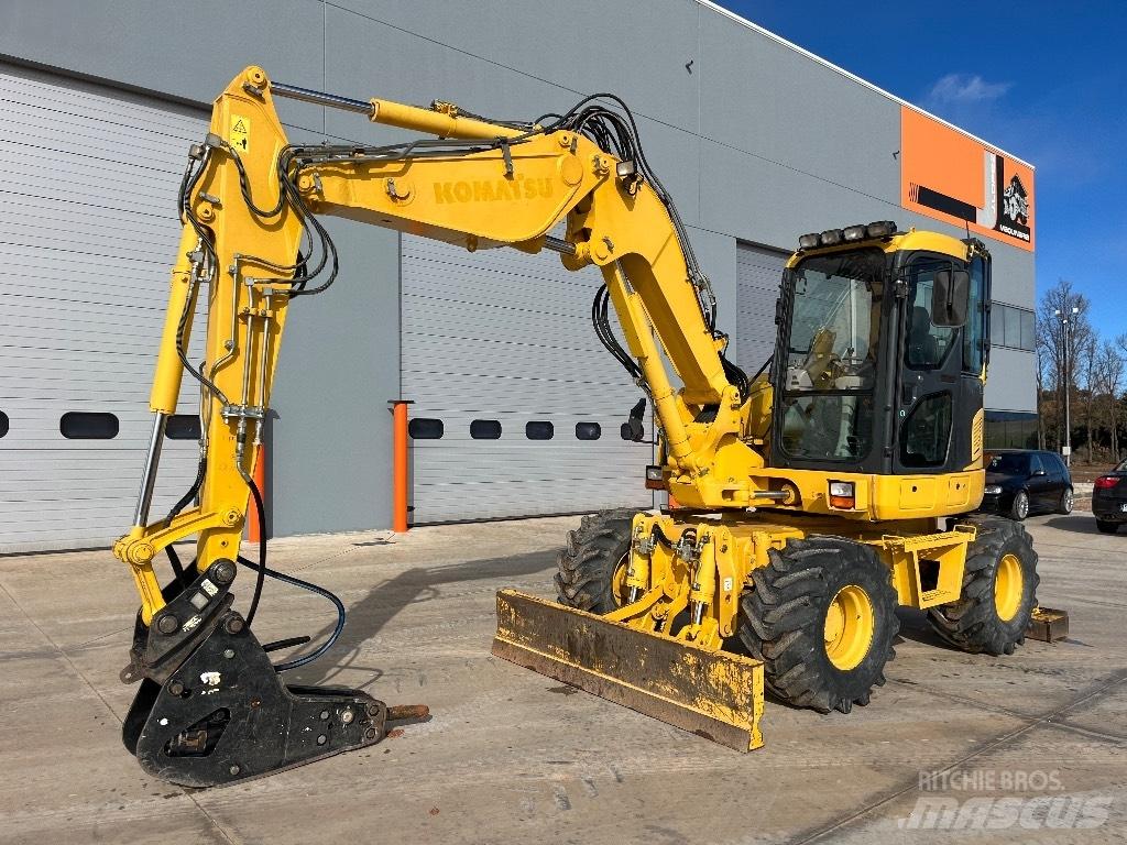 Komatsu PW 98 MR-8 Koparki kołowe