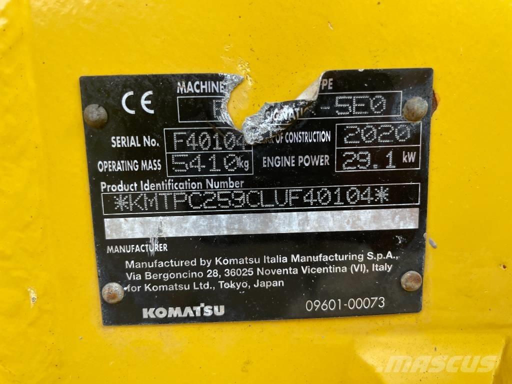 Komatsu PC 55 MR-5E0 Minikoparki