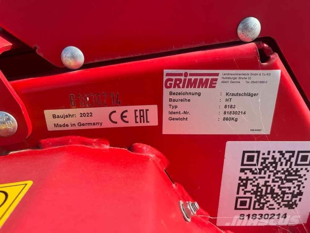 Grimme HT 200 Kombajny ziemniaczane i kopaczki