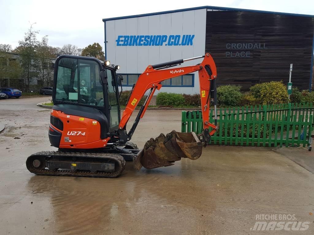 Kubota U27-4 Minikoparki
