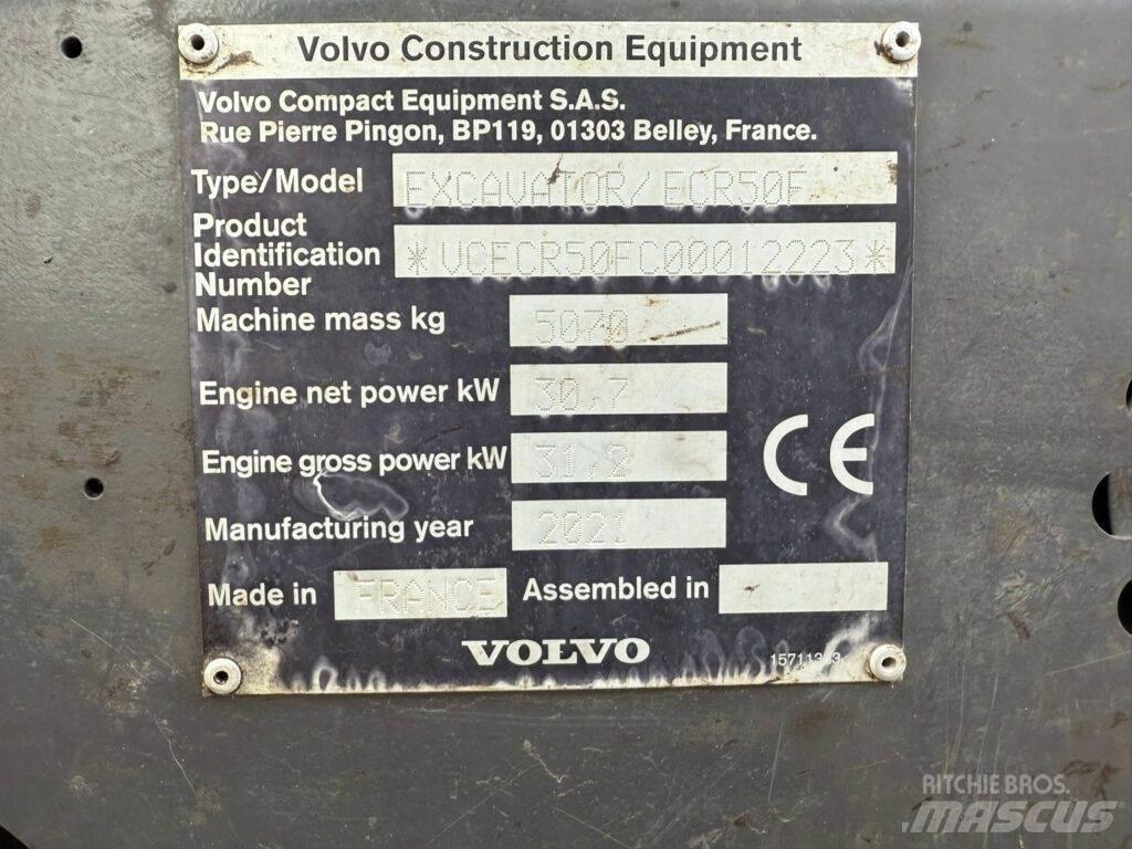 Volvo ECR50F Minikoparki