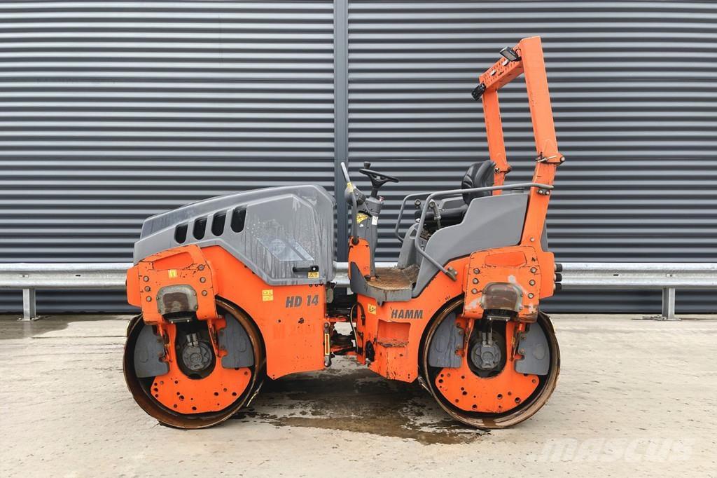 Hamm HD 14 VV Walce dwubębnowe