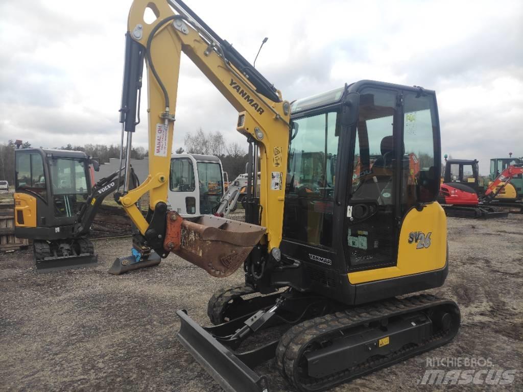 Yanmar SV 26 2017r Minikoparki