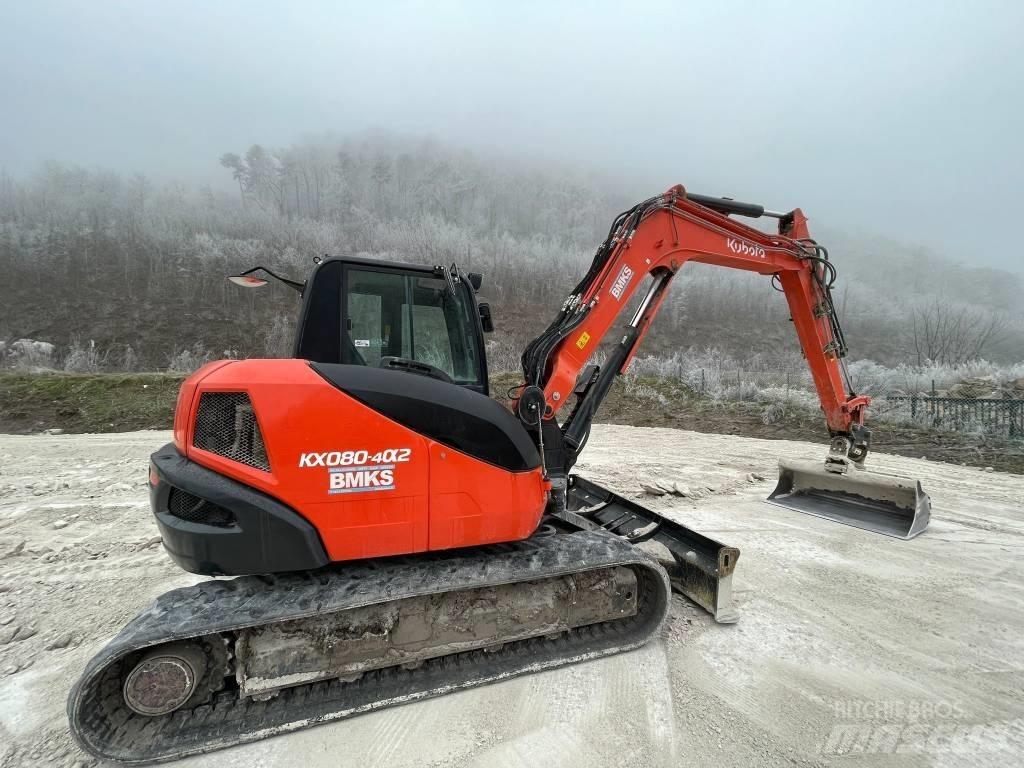 Kubota KX 080-4a2 Midikoparki  7t - 12t
