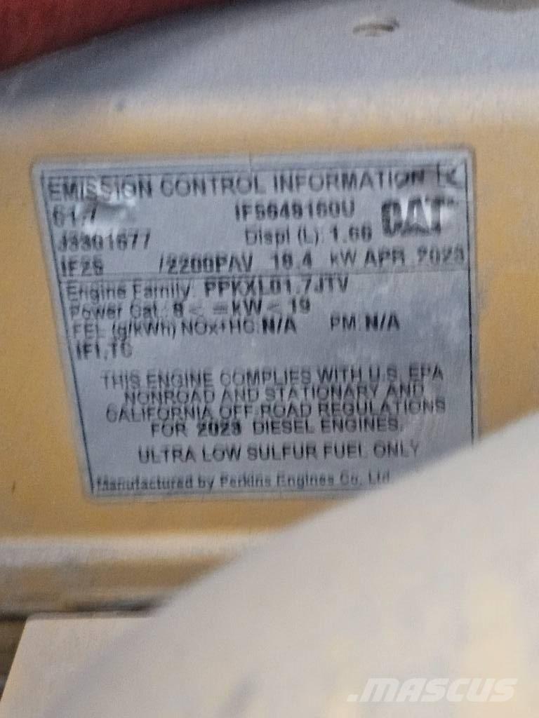 CAT CB 2.7 GC Zagęszczarki gruntu