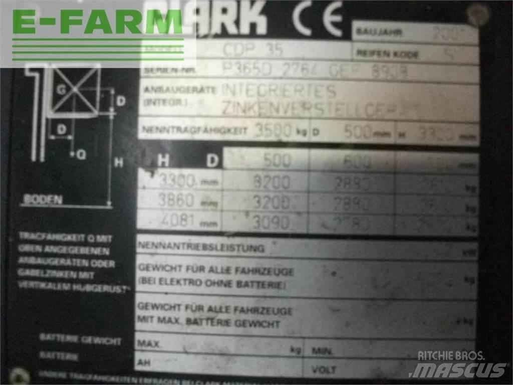 Clark cdp 35 Wózki widłowe inne