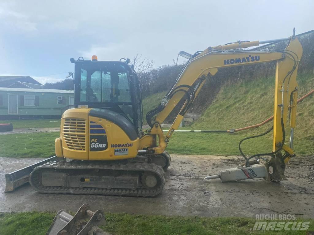 Komatsu PC 55 MR Minikoparki