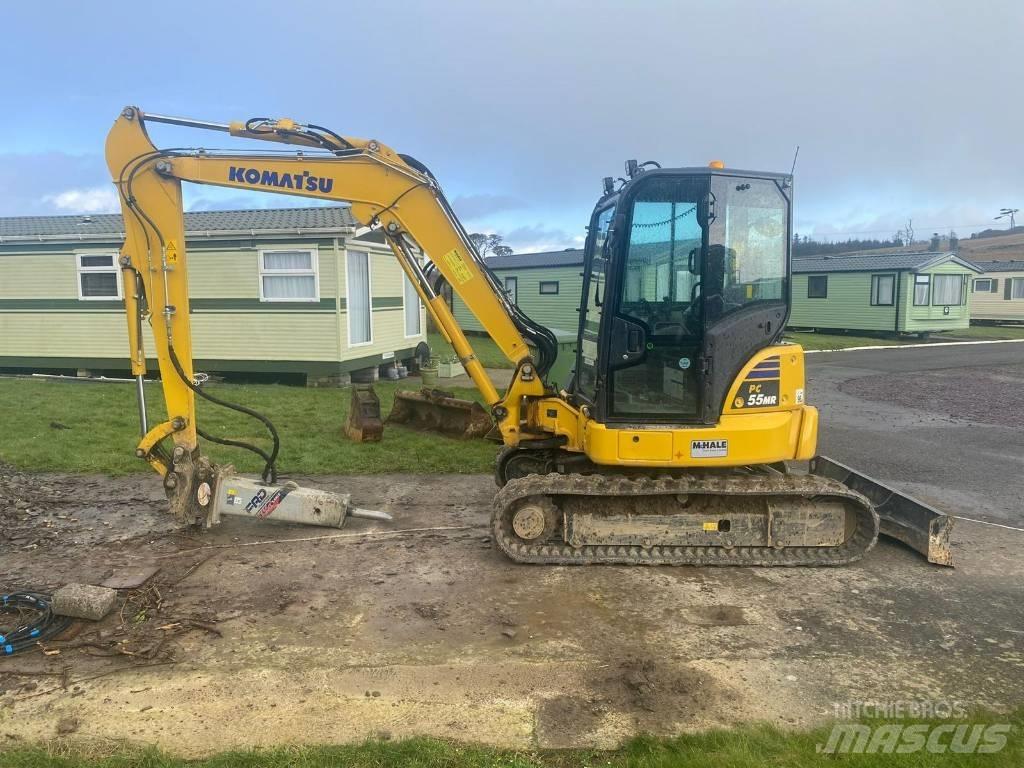 Komatsu PC 55 MR Minikoparki