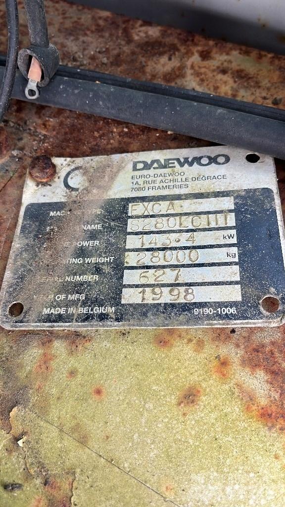Daewoo Solar 280 LC Koparki gąsienicowe