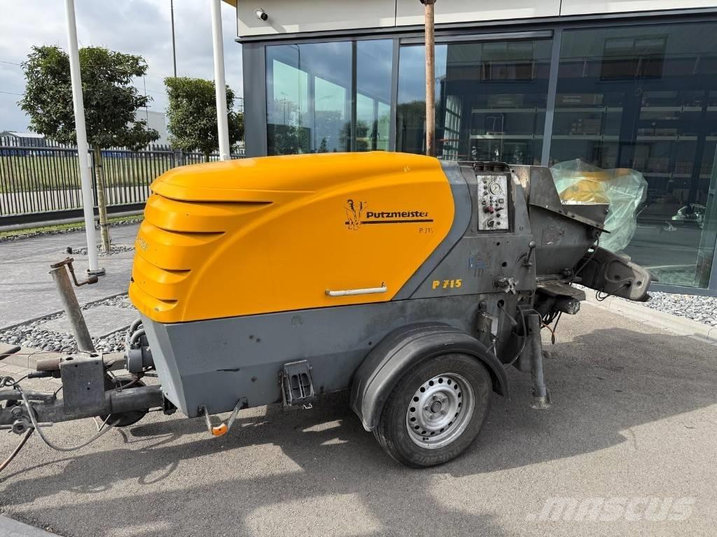 Putzmeister P 715 TD Samojezdne pompy do betonu