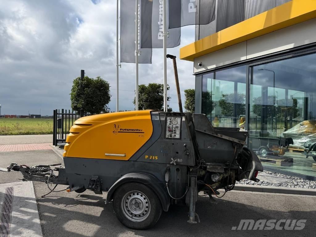 Putzmeister P 715 TD Samojezdne pompy do betonu