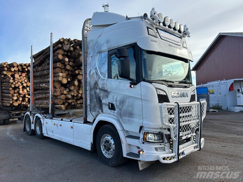 Scania R 650 Samochody do przewozu drewna