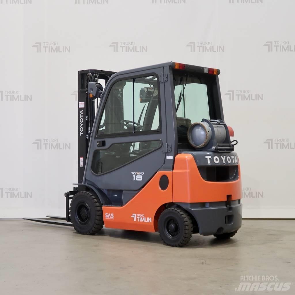 Toyota 02-8FGF18 Wózki LPG