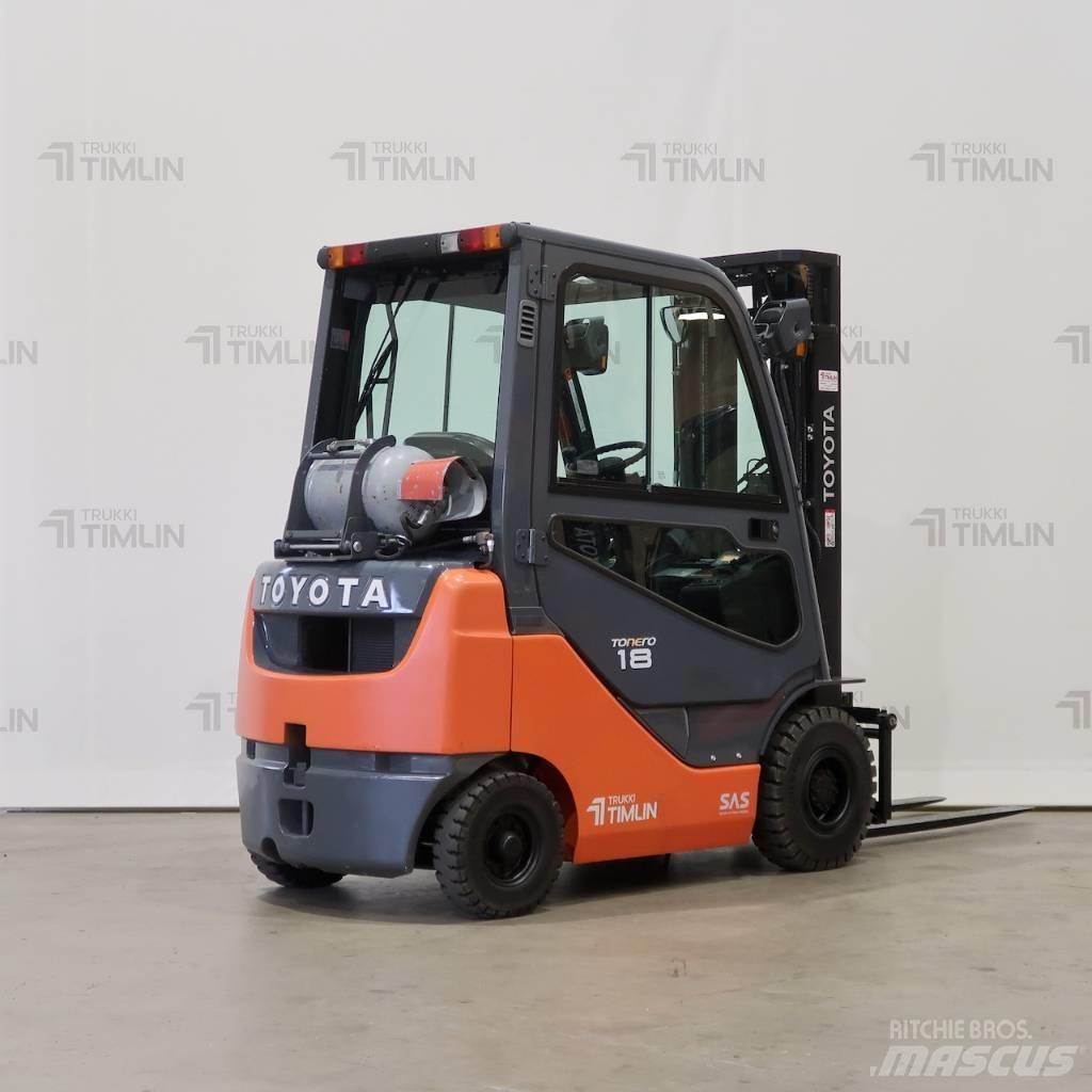 Toyota 02-8FGF18 Wózki LPG