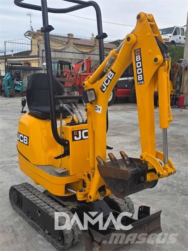 JCB 8008CTS Minikoparki