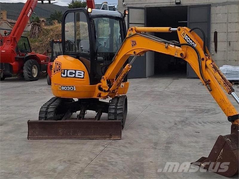 JCB 8030ZTS Minikoparki