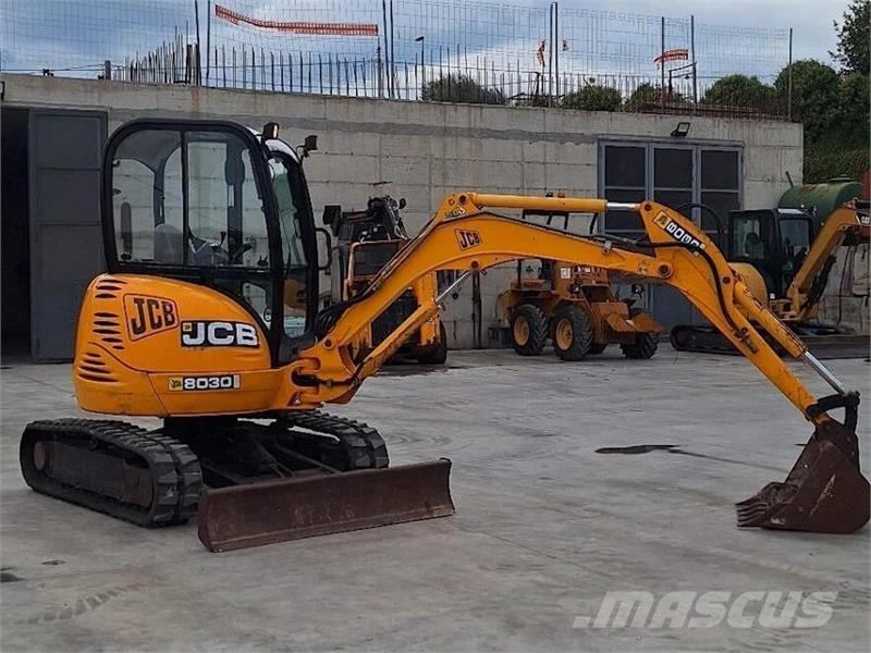 JCB 8030ZTS Minikoparki