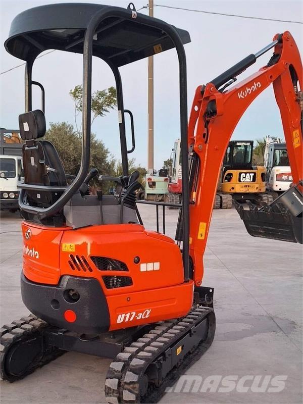 Kubota U17-3a Minikoparki