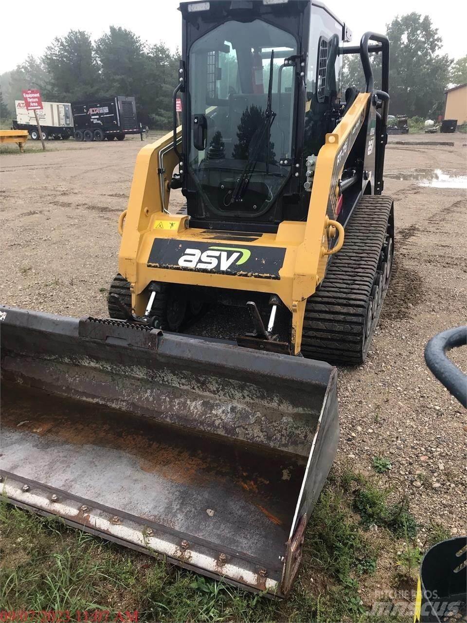 ASV POSI-TRACK RT75 Ładowarki burtowe