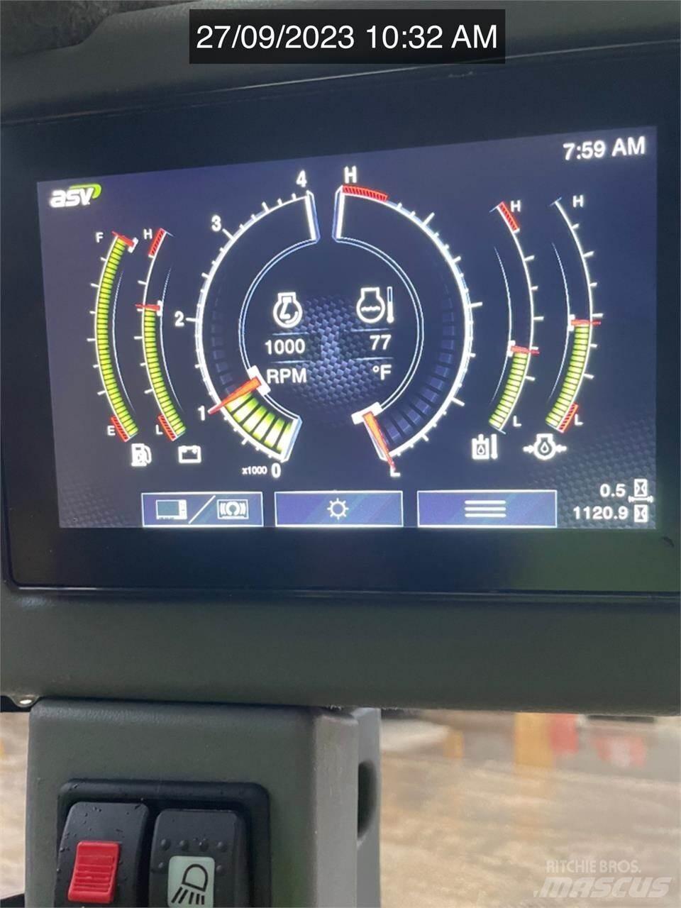 ASV POSI-TRACK RT75 Ładowarki burtowe