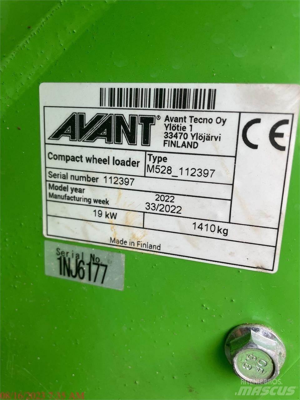 Avant 528 Ładowarki kołowe