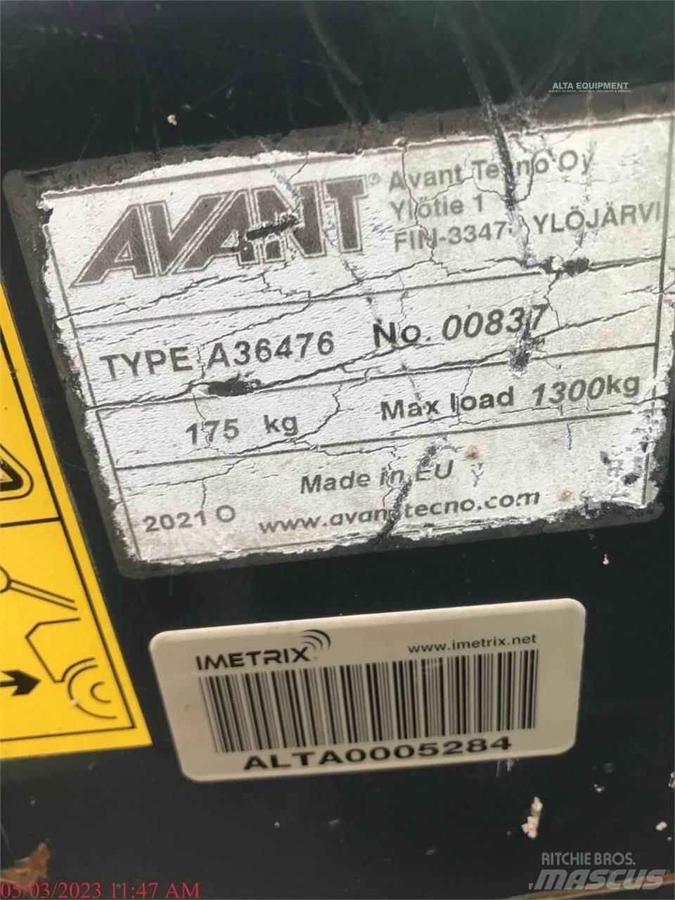 Avant 755I Ładowarki kołowe